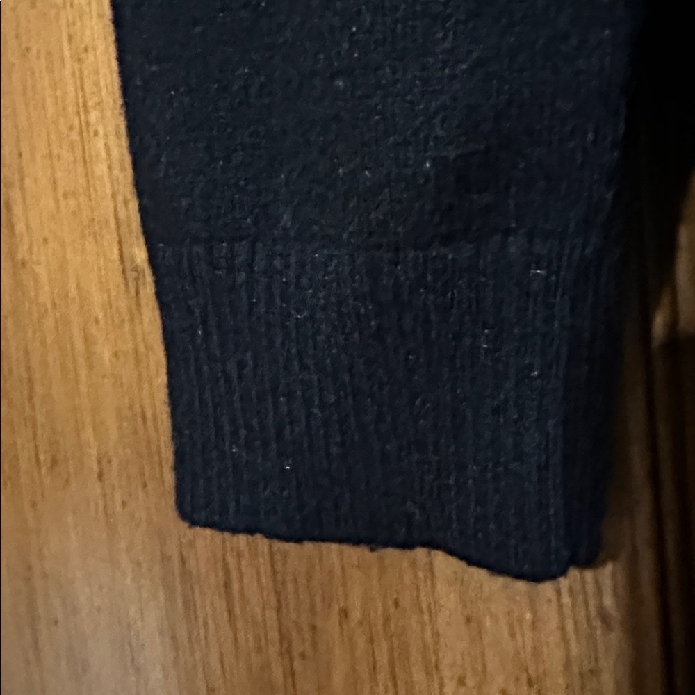 Givenchy Sweater in Black Faded White and Red Accents Wool Blend Medium - Picture 11 of 16